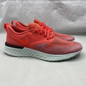 NIKE ODYSSEY REACT2 FLYKNIT AH1016-800 Running Shoes Ember Glow/Red Womens 8.5